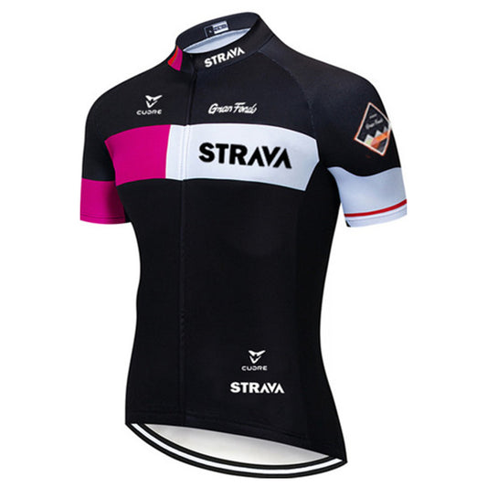 STRAVA Short Sleeve Cycling Jerseys