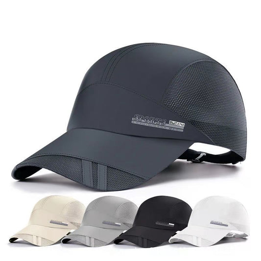 Korean Hat Men And Women Summer Outdoor Sports Sunshade Breathable Quick-drying Net Cap Mountaineering Leisure New Baseball Cap