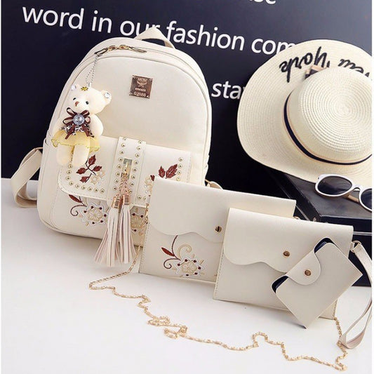 Simple And Cute Girl Shoulder Travel Backpack