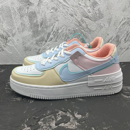 New Af1 Air Force One Macaron Women's Shoes INS Female Students All-match Women's Shoes Candy Couple Shoes Heightening Shoes